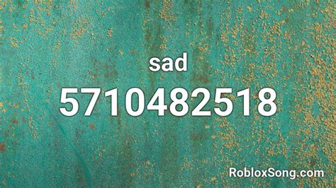 Sad Roblox Id Roblox Music Codes