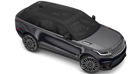 2018 Land Rover Range Rover Velar Narvik Black 3d Model Cgtrader