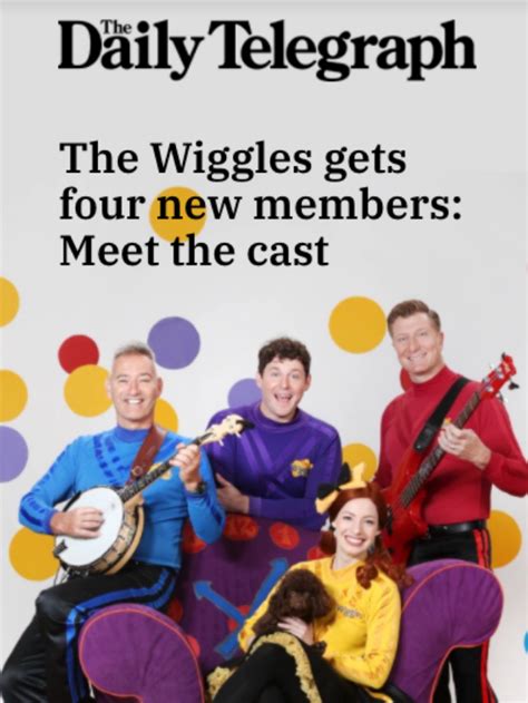 The Wiggles Gets Four New Cast Members Daily Telegraph