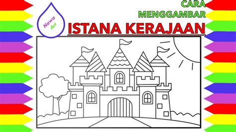 Mewarnai Istana Frozen