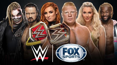 Wwe And Fox Sports Team Up For Massive Slate Of Programming Wwe