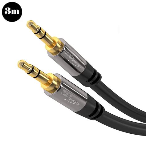 Kabeldirekt Pro Series 35mm Mini Jack Stereo Audio Cable Male To