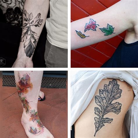 15 Autumnal Tattoos To Celebrate The Natural Beauty Of Fall
