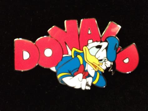 Donald Duck With Name Le Disney Pins Pin Collection Pins