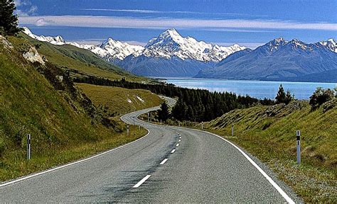 Road In New Zealand Best Wallpaper Hd