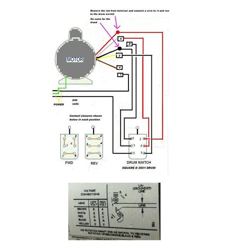Reversing Drum Switch Wiring Diagram For Your Needs