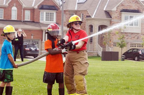 Junior Firefighters Show Off Skills At Graduation Ceremony The Oshawa