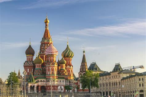 Moscow Red Square Russia Stock Image Image Of Cathedral 122506955
