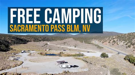 Free Camping Near Great Basin National Park Sacramento Pass Blm