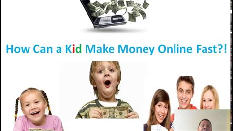 Starting a service or good providing business isn't always cheap, but for the you can check out our how kids can get investment money post that we linked to earlier in this post to begin. How Can a Kid Make Money Online Fast - Make Your First $5 ...