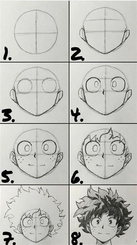 Como Dibujar Anime Paso A Paso Facil Theneave