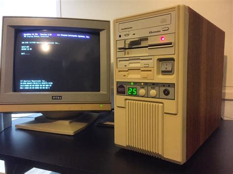 Behold The Fully Fixed And Working Wood Grain 386dx System 😄👍