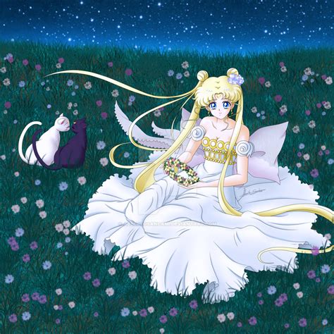 Sailor Moon Crystal Princess Serenity Blonde By Albertosancami On