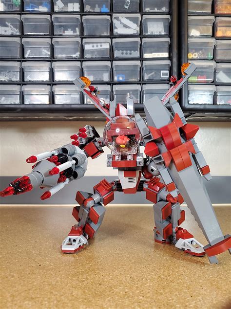Exo force uplink lego mechs lego sets lego moc. My LEGO Mech MOC inspired by the Exo-force theme! (More pics in comments) : lego
