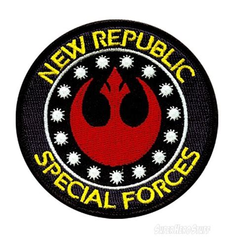 Star Wars New Republic Special Forces Patch Star Wars Patch Special