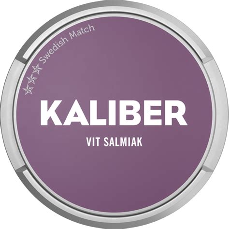 Kaliber Vit Salmiak Portion | Billigt Snus Online | NetSnus.se