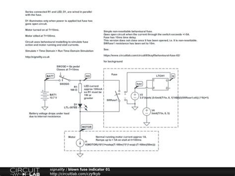 Fuse Indicator Circuit Diagram Circuit Diagram