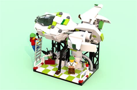 Lego Ideas Spacecraft Diorama