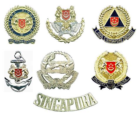 Singapore Armed Forces Insignias