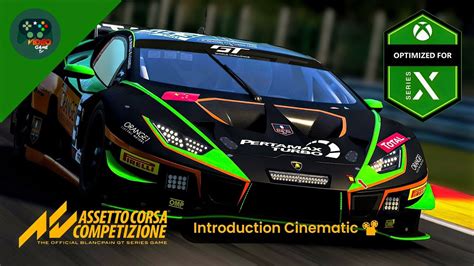 Assetto Corsa Competizione Opening Cinematic Xbox Series X K Fps