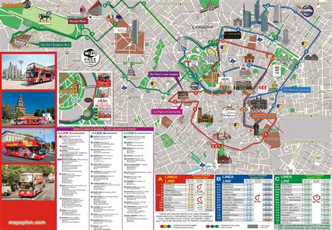 Cata buses and facilities are accessible to persons with disabilities. Image result for milan hop on hop off bus route map (With ...