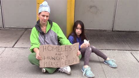 Would You Help A Homeless Mother Youtube
