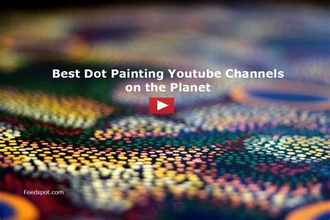 He also teaches digital painting online at schoolism.com, publishes art books, and has a youtube channel that's full of inspiration for those who wish to follow in his footsteps. Top 20 Dot Painting Youtube Channels To Learn Dot Art Painting