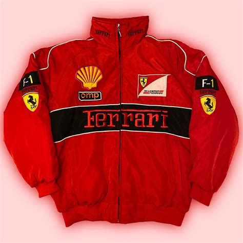 Ferrari Jacket Formula One F1 Jacket Racing Jacket Car Etsy