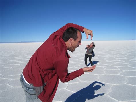 South America 2012 Perspective Trick Photography Bolivia