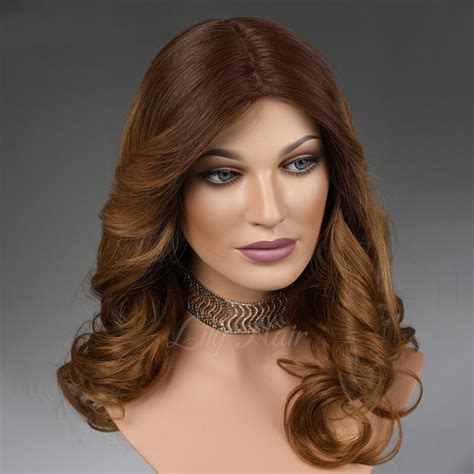 Wendy Virgin Human Hair Hand Tied Wigs T4 8