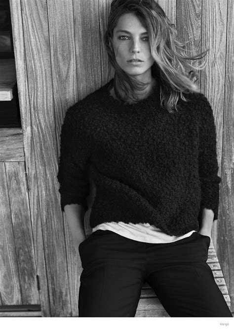 More Photos Of Daria Werbowy For Mango Fall Ads Fashion Gone Rogue