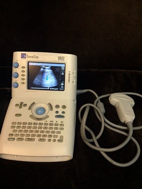 Sonosite 180 Plus Portable Ultrasound 2006 180 Diagnostic