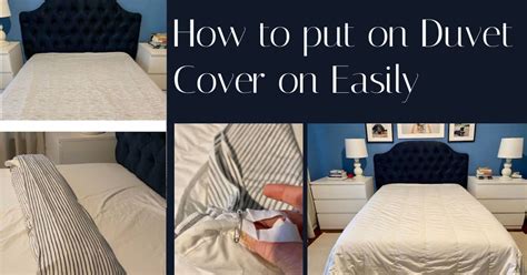 How To Put A Duvet Cover On Easily Design Morsels