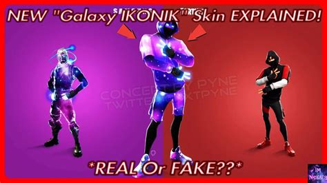 Browse the epic ikonik skin. *NEW* "Galaxy IKONIK" Skin EXPLAINED! (Real Or Fake ...