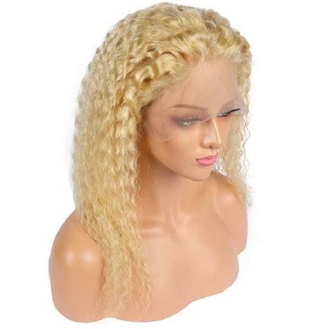 Lace Front Wig Color 613 Platinum Blonde