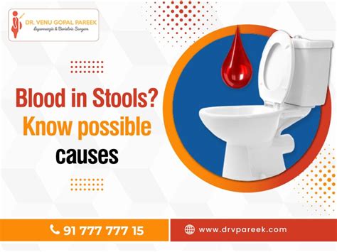 Blood In Stools Know Possible Causes