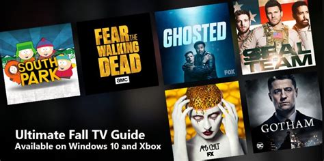 This Week On Windows Fall Tv Guide Windows 10 Fall Creators Update