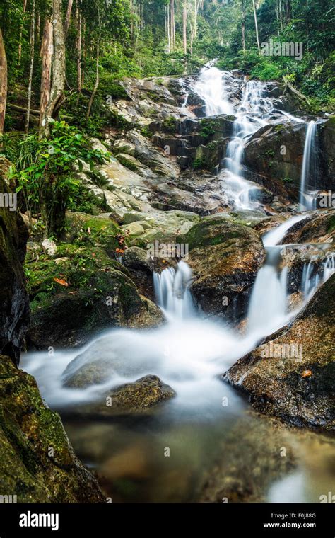 The Waterfalls Of Kanching Malaysia Stock Photo Alamy