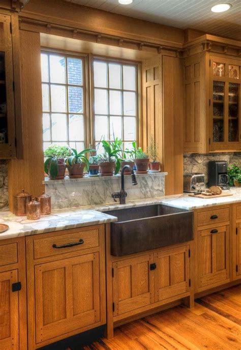 20 Modern Farmhouse Kitchen With Oak Cabinets