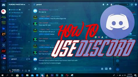How To Use Discord For Beginners And Basic Info Youtube