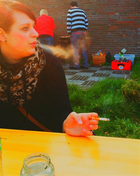 Smoking Girl Exhale Matzischatzi Flickr
