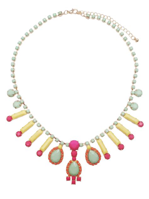 Multi Colored Candy Necklace Jewel Candy