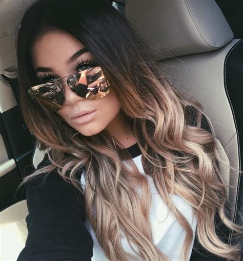 brown ombre hair colors for shiny and vibrant hair