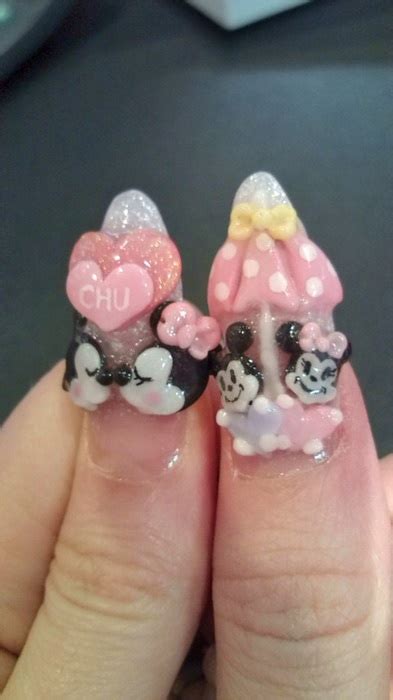 Mickey And Minnie ♡ Swag Nails