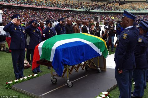 Mourners Pack Durban Stadium For South African Senzo Meyiwas Funeral