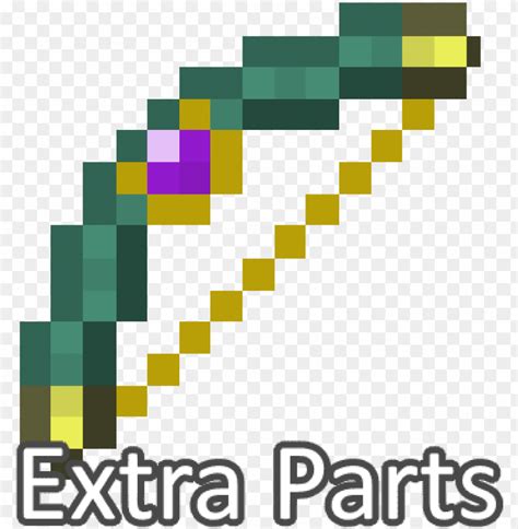 Free Download Hd Png Minecraft Curseforge Minecraft Bow And Arrow Png