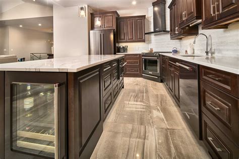This is the second page of our luxury kitchen designs gallery. Luxury Mahogany Kitchen for Wine Lovers - The Cabinet Company
