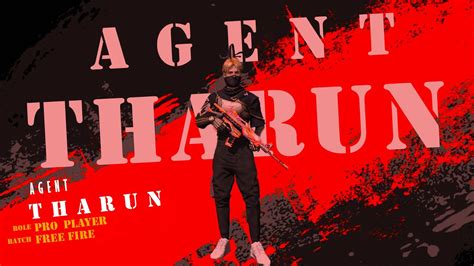 Agent Tharun On Live Ff Freefirelive Ko Kabilroyff Warloop Youtube
