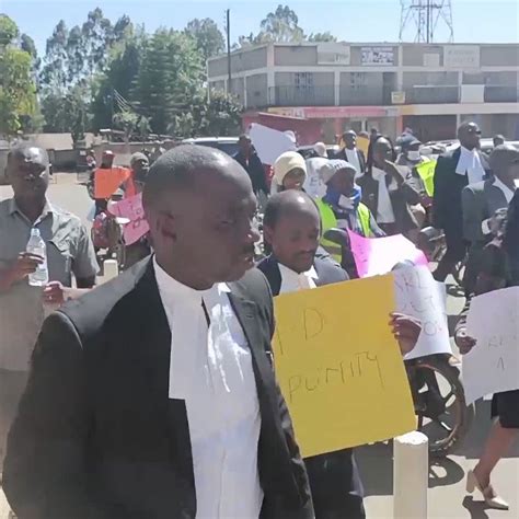 Citizen Tv Kenya On Twitter Lawyers Hold Demos Over Delays In Land