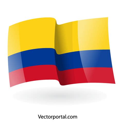 Bandera Colombiana Royalty Free Stock Svg Vector And Clip Art The